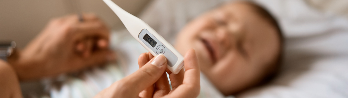 Skubi pagalba karščiuojant vaikui